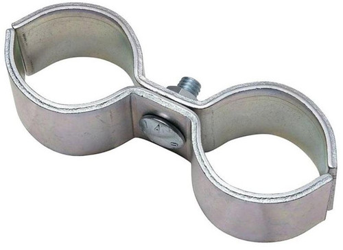 National Hardware 2" Zinc Plated Steel Pipe Clamp/Hinge