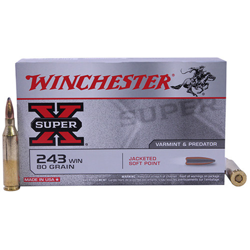 Winchester Super-X 243 Win 80gr