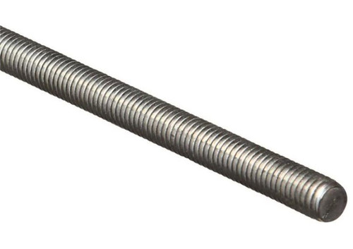 Stanley Hardware #179440 Threaded Rod - 7/16-14 X 24 In - Low Carbon Steel - Zinc Plated