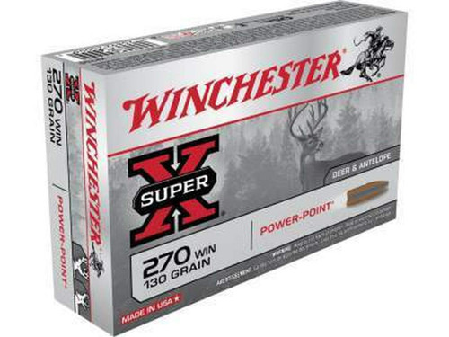 Winchester SuperX .270 Win 130Gr Power Point Rifle Ammo