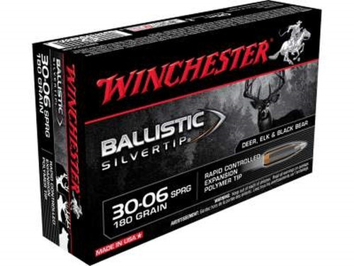 Winchester .30-06 Supreme 180Gr Ballistic Silver Tip