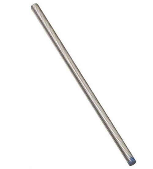 Stanley Hardware #179457 Threaded Rod - 1/2-13 X 24 In - Low Carbon Steel - Zinc Plated