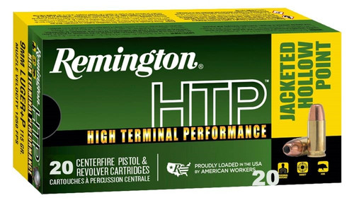 Remington HTP 9mm Jacketed Hollow Point