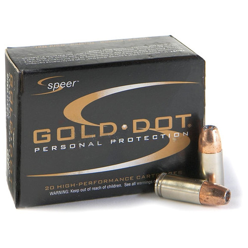 Speer Gold Dot 9mm Luger 115 Grain Hollow Point - 20 Per Box