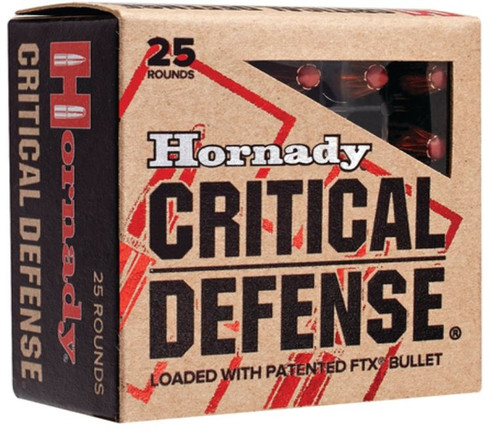 Hornady Critical Defense .357 Magnum 125 Grain Flex Tip Expanding