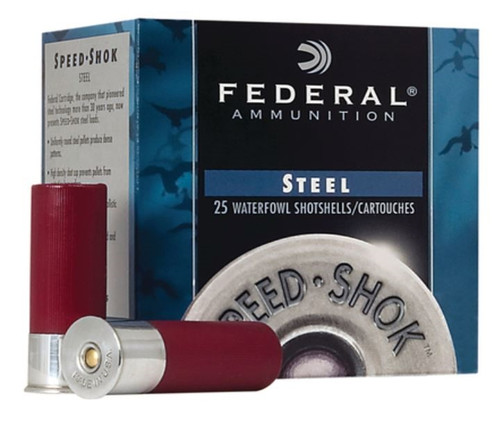 Federal Speed-Shok Steel 12 Gauge 3 Inch 1550 FPS 1.125 Ounce 2 Shot
