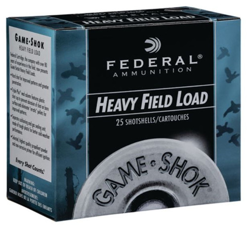 Federal Game-Shok 12 Gauge 2.75 Inch 1220 FPS 1.25 Ounce 4 Shot