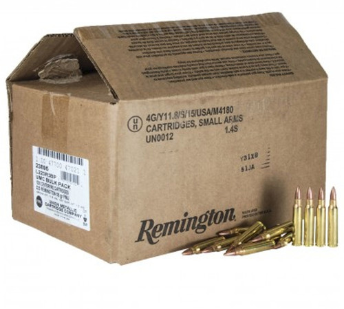 Remington UMC Bulk Rifle Ammunition .223 Rem 55gr MC 1000/ct