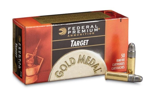 Federal Gold Medal Rimfire .22 Long Rifle Target 40