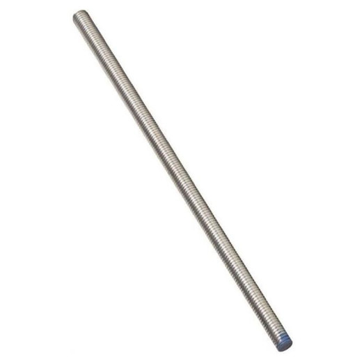 Stanley Hardware #179358 Threaded Rod - 1/2-13 X 12 In - Low Carbon Steel - Zinc Plated