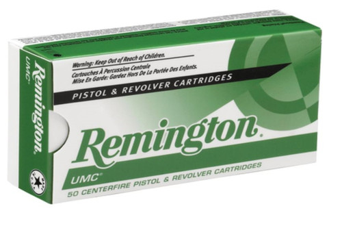 Remington UMC .40 S&W 180 Grain Metal Case- 50 Count