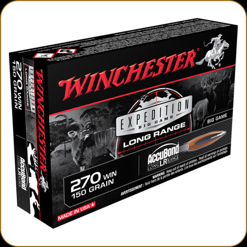 Winchester 270Win 150Gr Expedition Big Game Accubond Long Range