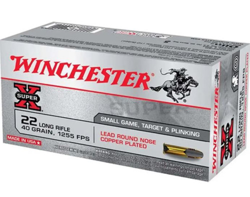 Winchester .22LR SuperX Power Point CP 40Gr Ammo