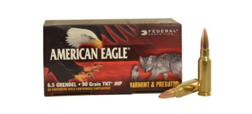 Federal American Eagle 6.5 Grendel 90Gr Hollow Point Ammo