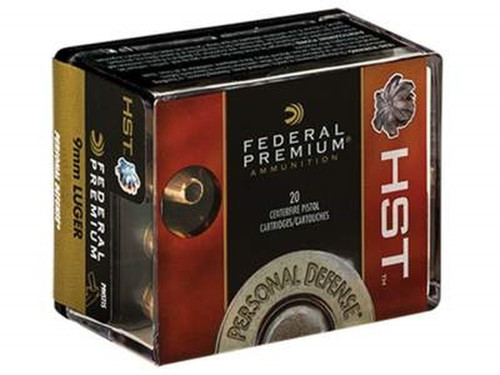 Federal Tactical Grain 9mm Jacketed Hollow Point