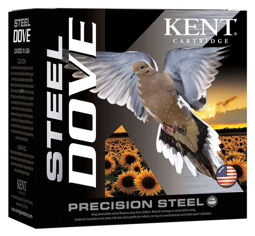 KENT Cartridge Steel Dove 12 Guage 2.75" 1oz- 6 Shot