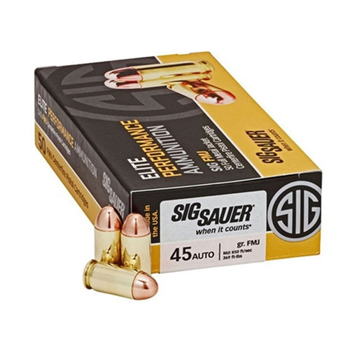 Sig Sauer Elite Performance .45ACP 180Gr Full Metal Jacket