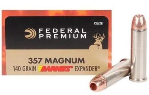 Federal 357 Mag 140gr Hollow-Points