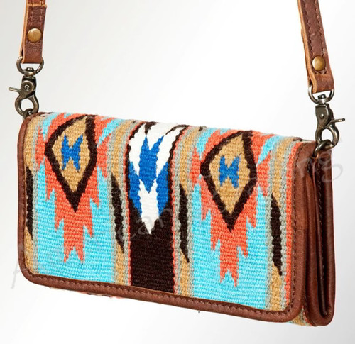 American Darling Aztec Blanket Material Wallet