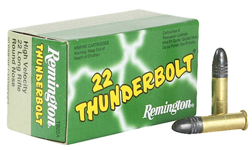 Remington Thunderbolt .22LR 40Gr Round Nose Ammo