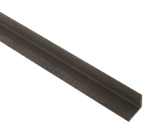 Stanley Hardware #215509 Equal Leg Weldable Angle - 2 In Leg X 1/4 In T - 4 Ft L - Aluminum - Mill