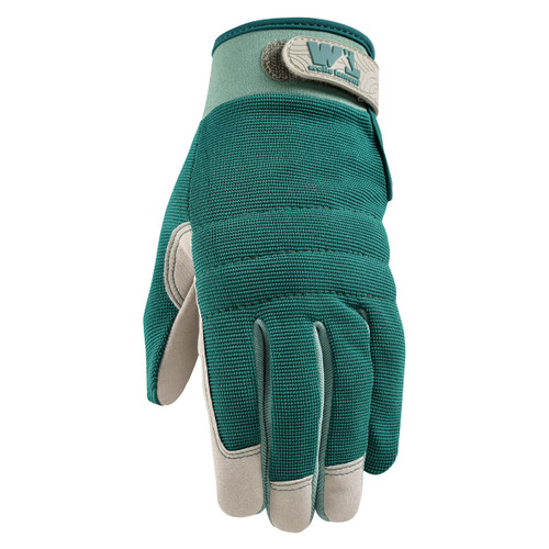 Wells Lamont Women's Botanical High Dexterity Leather Gloves- Green