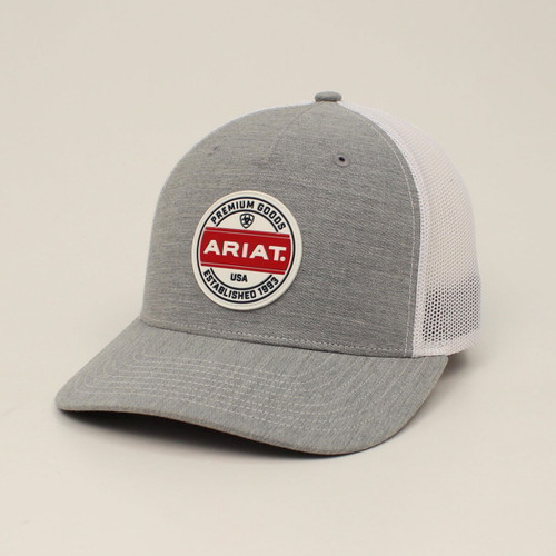 Ariat Mens Grey R122FP Cap