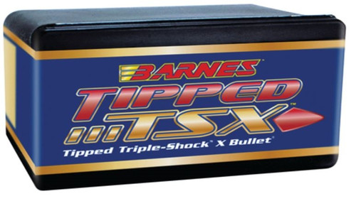 Barnes Triple-Shock X-Bullets Tipped Lead Free .25 Caliber .257 Diameter 100 Grain Boattail