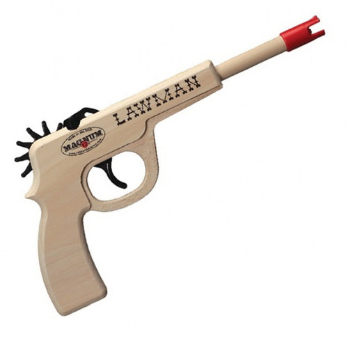 Forest Products Magnum Lawman Rubberband Pistol