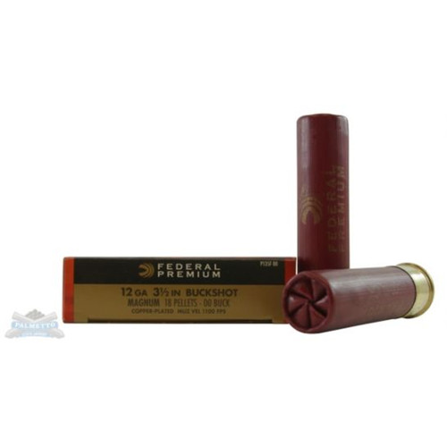 Federal Vital-Shok 12 Gauge 3.5" 00 Buck 5- P135F 00