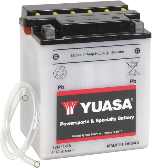 Yuasa 12N143A Motorcycle Battery