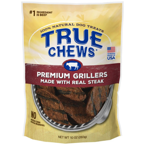 True Chews Premium Steak Grillers- 10oz Bag