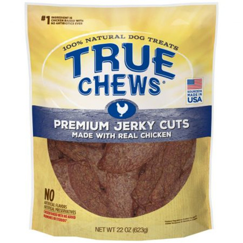 True Chews Premium Jerky Cuts- 22oz Bag