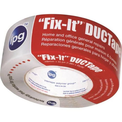 Intertape 55YD X 1.88" Silver Duct Tape
