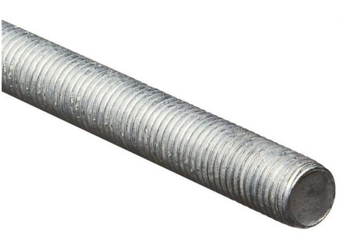 Stanley Hardware #179564 Threaded Rod - 7/8-9 X 36 In - Low Carbon Steel - Zinc Plated