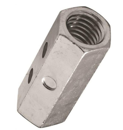 Stanley Hardware #182717 Coupling Nut - 5/8-11 - Steel - Zinc Plated