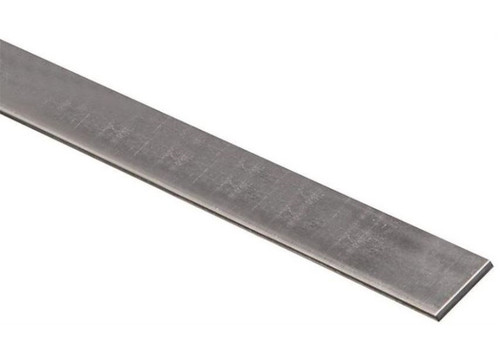 Stanley Hardware #180026 Flat Bar - 1 In W X 48 In L X 12 Ga T - Steel - Galvanized