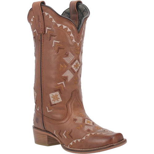 Dingo Womens Tan Mesa Snoot Toe Boots