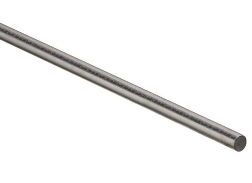 Stanley Hardware #179796 Round Rod - 7/16 In Dia X 36 In L - Steel - Zinc Plated