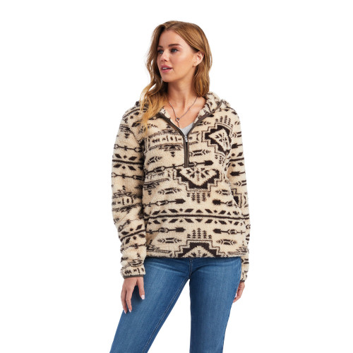 Ariat Womens Oat R.E.A.L. Berber Pullover Sweatshirt