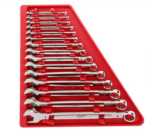 Milwaukee 15 Piece SAE Combination Wrench Set