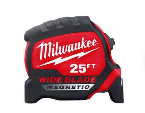 Milwaukee 25' Wide Blade Magnetic Tape Measure