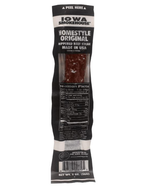 Iowa Smokehouse Original Homestyle Kippered Beef Steak- 2oz