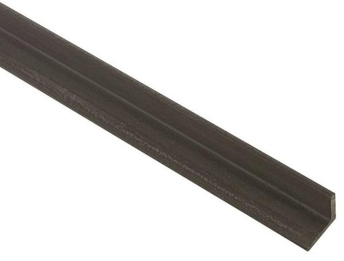 Stanley Hardware #215491 Equal Leg Weldable Angle - 1-1/2 In Leg X 1/4 In T - 4 Ft L - Mill - Hot Rolled Steel
