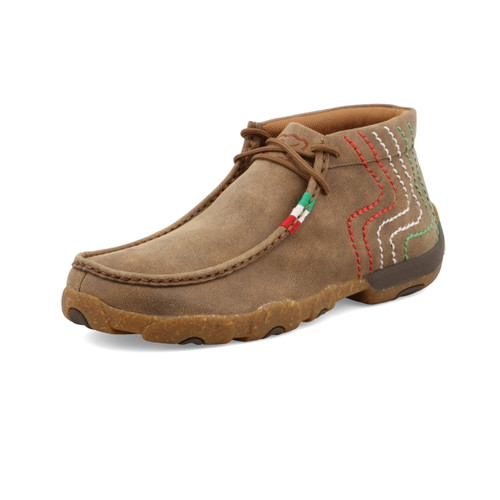 Twisted X Mens Mexican Heritage Bomber Chukka Driving Moc