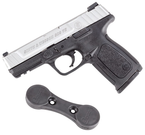 Smith & Wesson 9mm Black/Stainless Steel Magnet Bundle