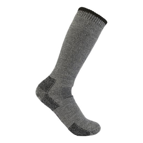 Carhartt Mens Heather Grey Heavyweight Wool Blend Boot Sock - SB39150M