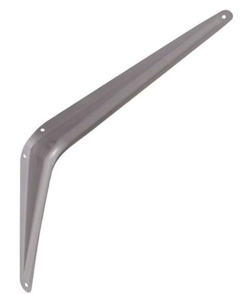 National Hardware Utility Shelf Bracket 10" x 12" - Gray