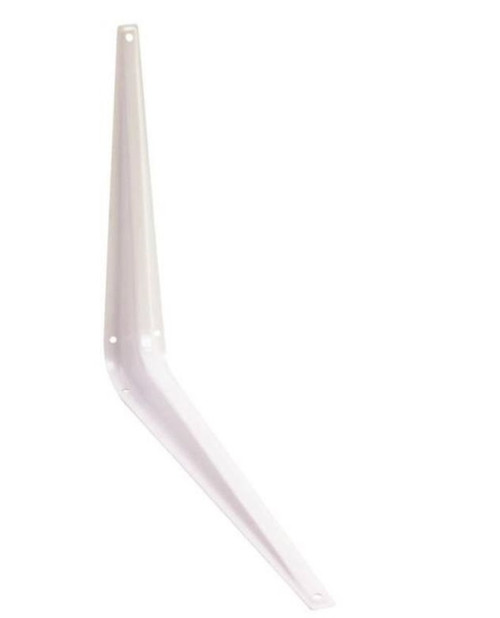 National Hardware N218-958 Shelf Bracket - 12 In L X 10 In W X 1-3/4 In Steel- White