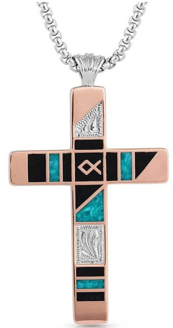 Montana Silversmiths River of Lights Pond of Faith Cross Necklace | Bass  Pro Shops